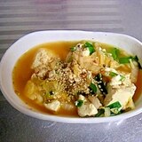 野菜もモリモリ食べちゃう！簡単キムチ豆腐